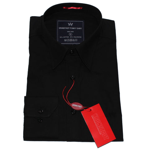 Sort Kronstadt Skjorte