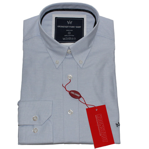 Lyseblå oxford skjorte - Kronstadt