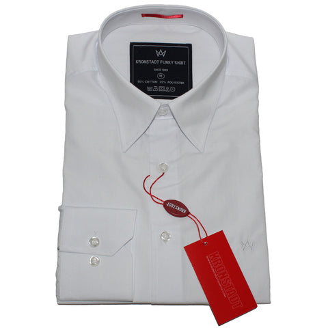 Hvid Kronstadt Skjorte
