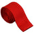 Rød strikket slips